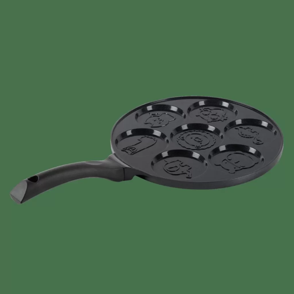 CASA ANIMAL Padella Per Crêpes Nero- Padelle Per Pancake