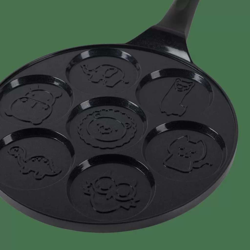 CASA ANIMAL Padella Per Crêpes Nero- Padelle Per Pancake