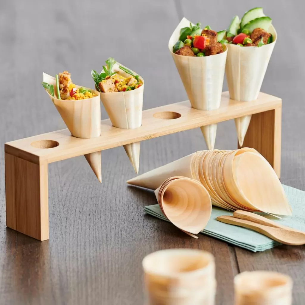 CASA APERO SUPPORTO Per Cartocci Naturale- Aperitivo E Tapas