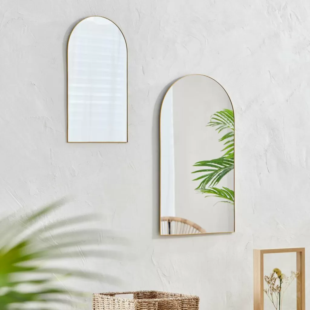 CASA ARCHY Specchio Dorato- Specchi | Specchi Da Bagno
