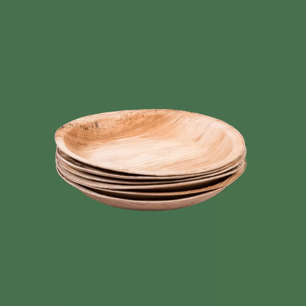 CASA ARECA LEAF Piatti Set Di 6 Naturale- Piatti