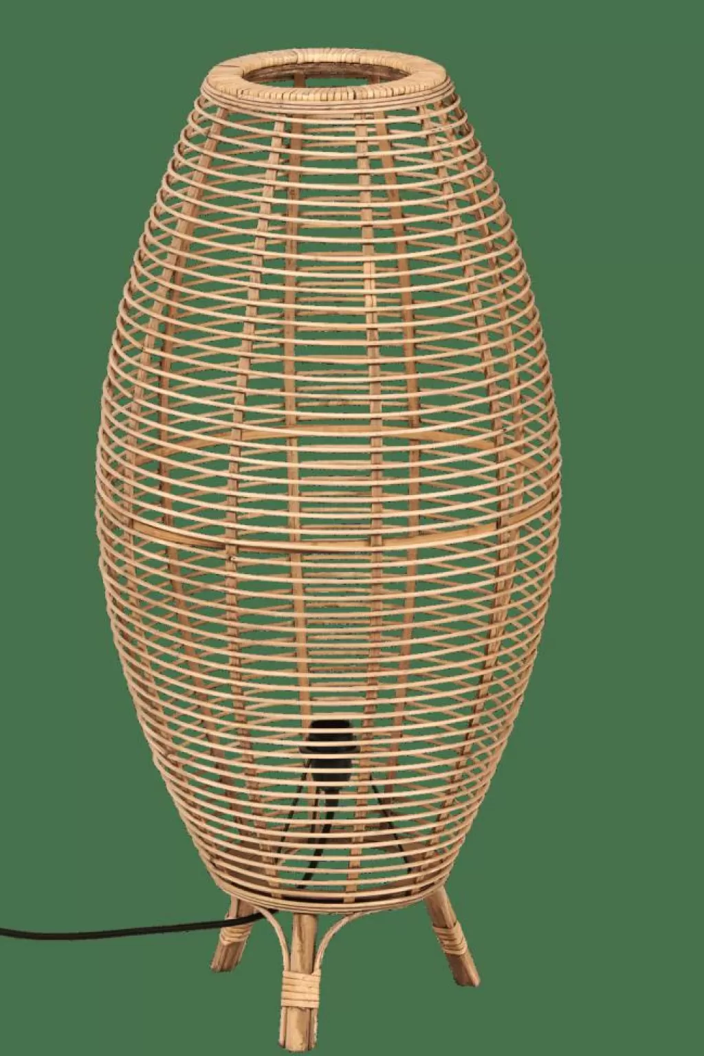 CASA ARZU Lampada Da Terra E27 Naturale- Figurine Decorative