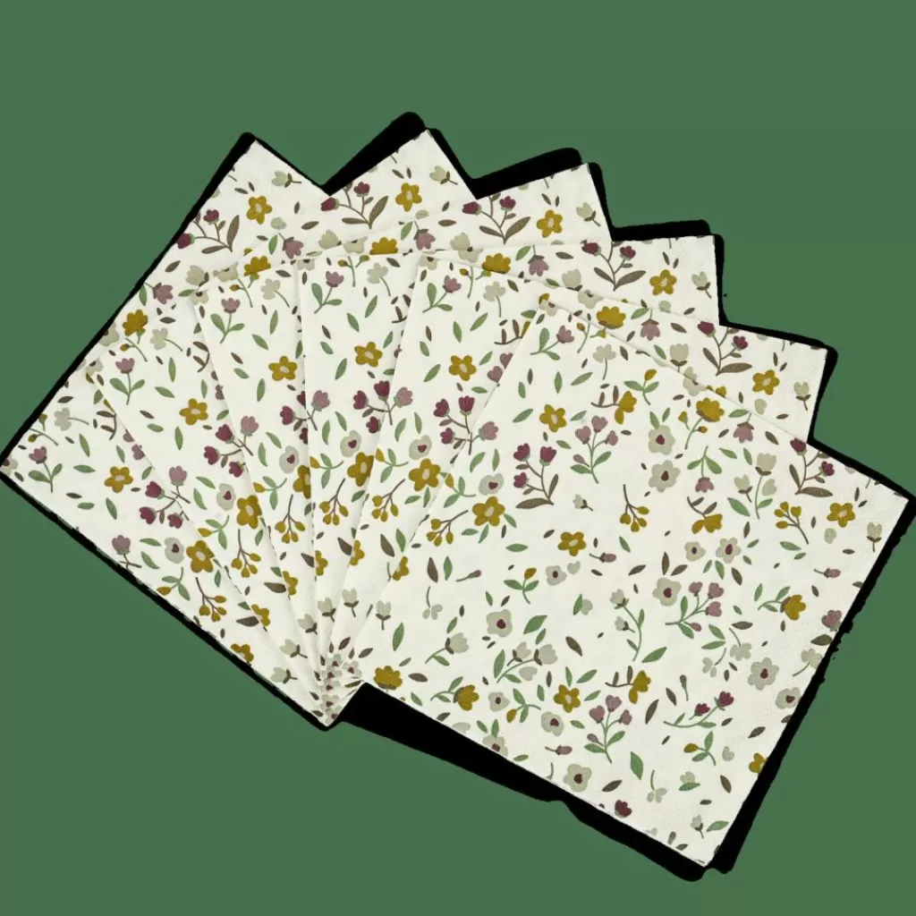 CASA AURELLE Set Di 20 Tovaglioli Multicolore- Tovaglioli