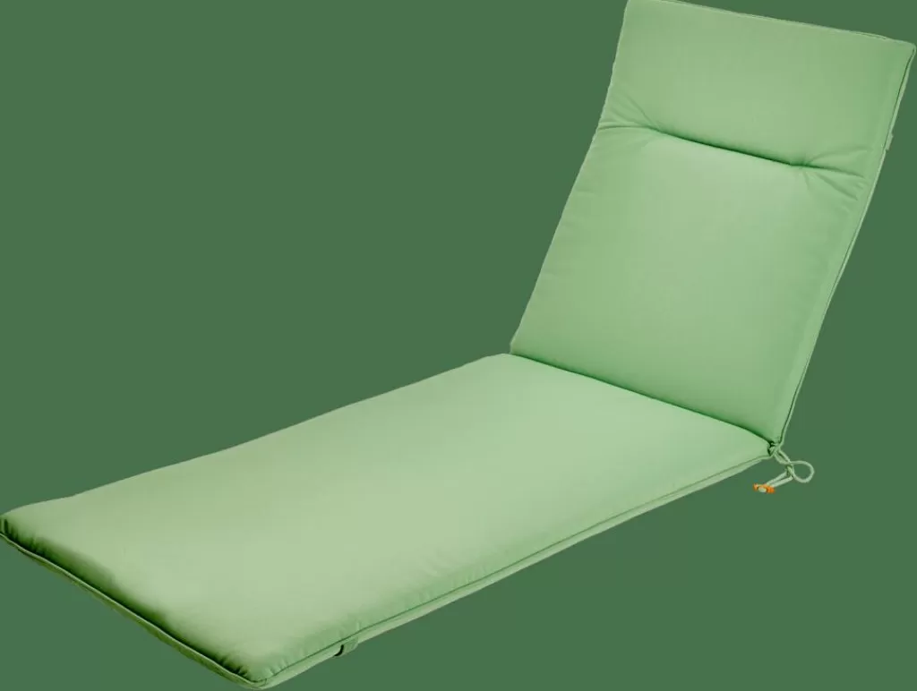 CASA AZUR Cuscino Da Giardino Per Sdraio Verde- Cuscini Da Giardino