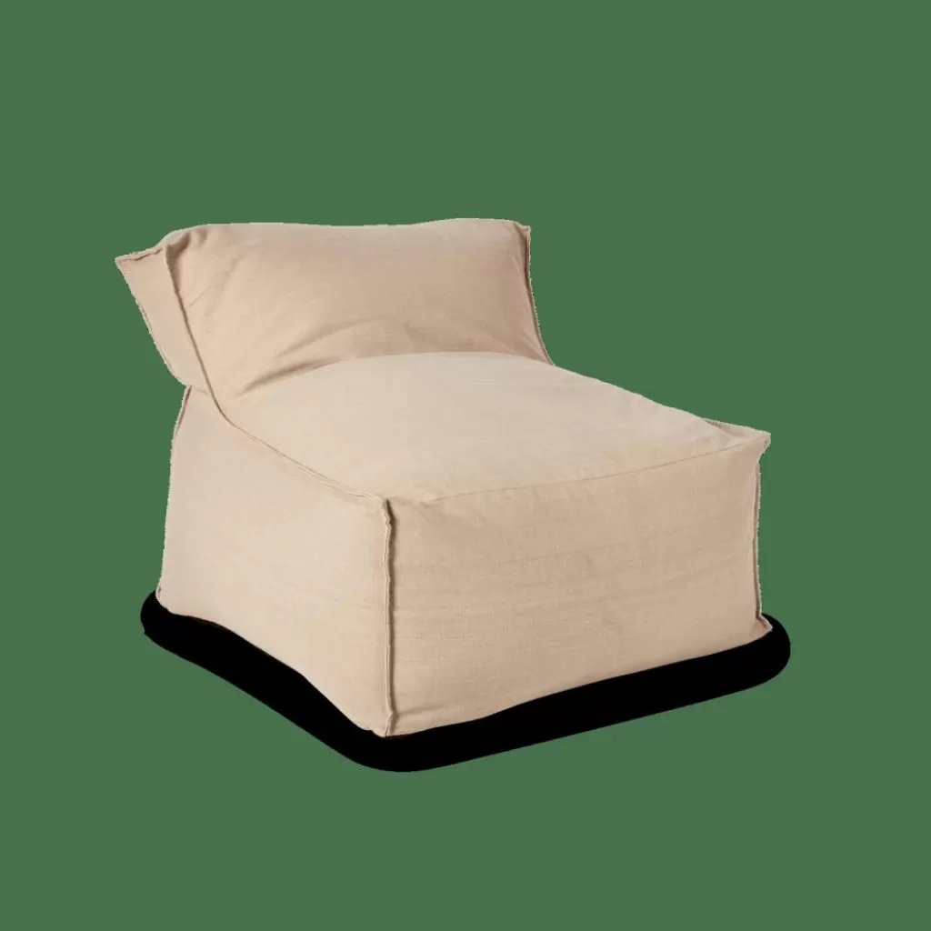 CASA BAGIE Poltrona A Sacco Beige- Poltrone | Pouf