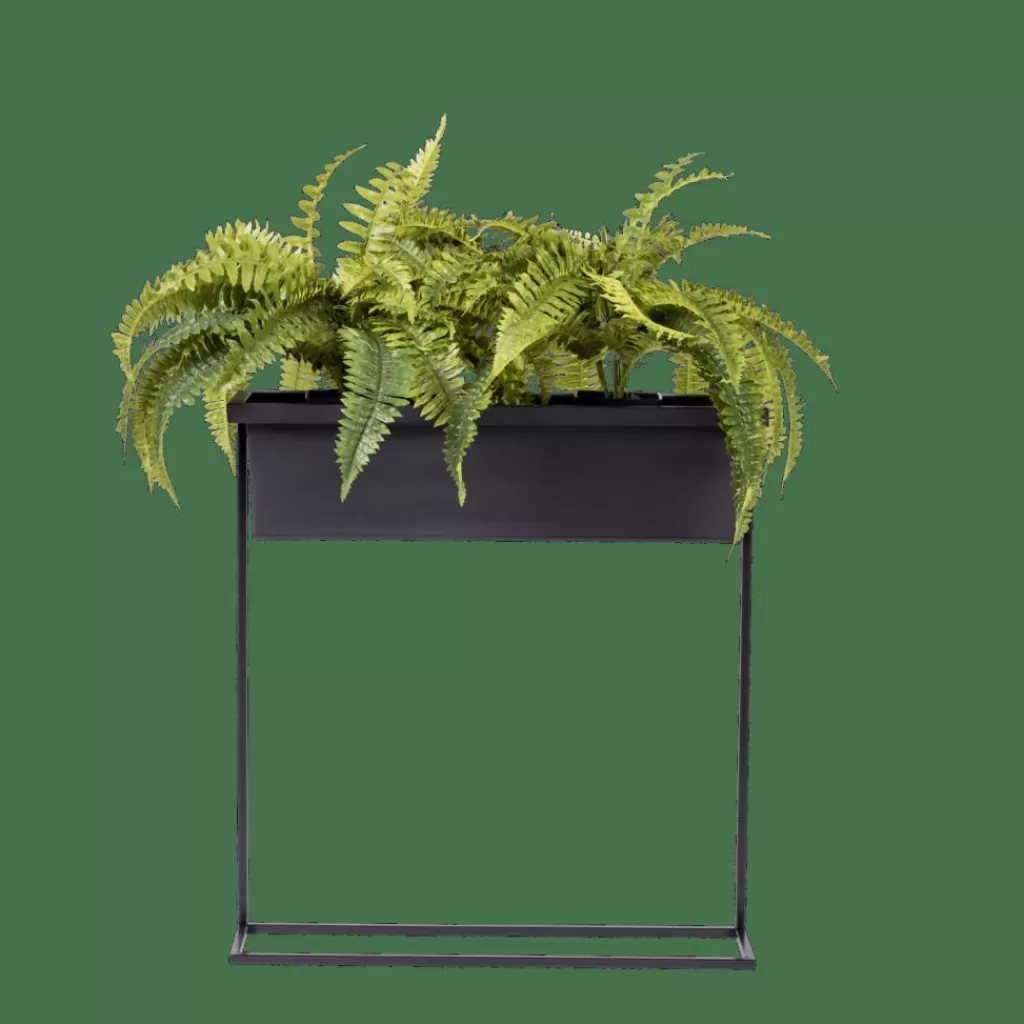 CASA BALCO Vaso Per Piante Nero- Supporti Per Piante