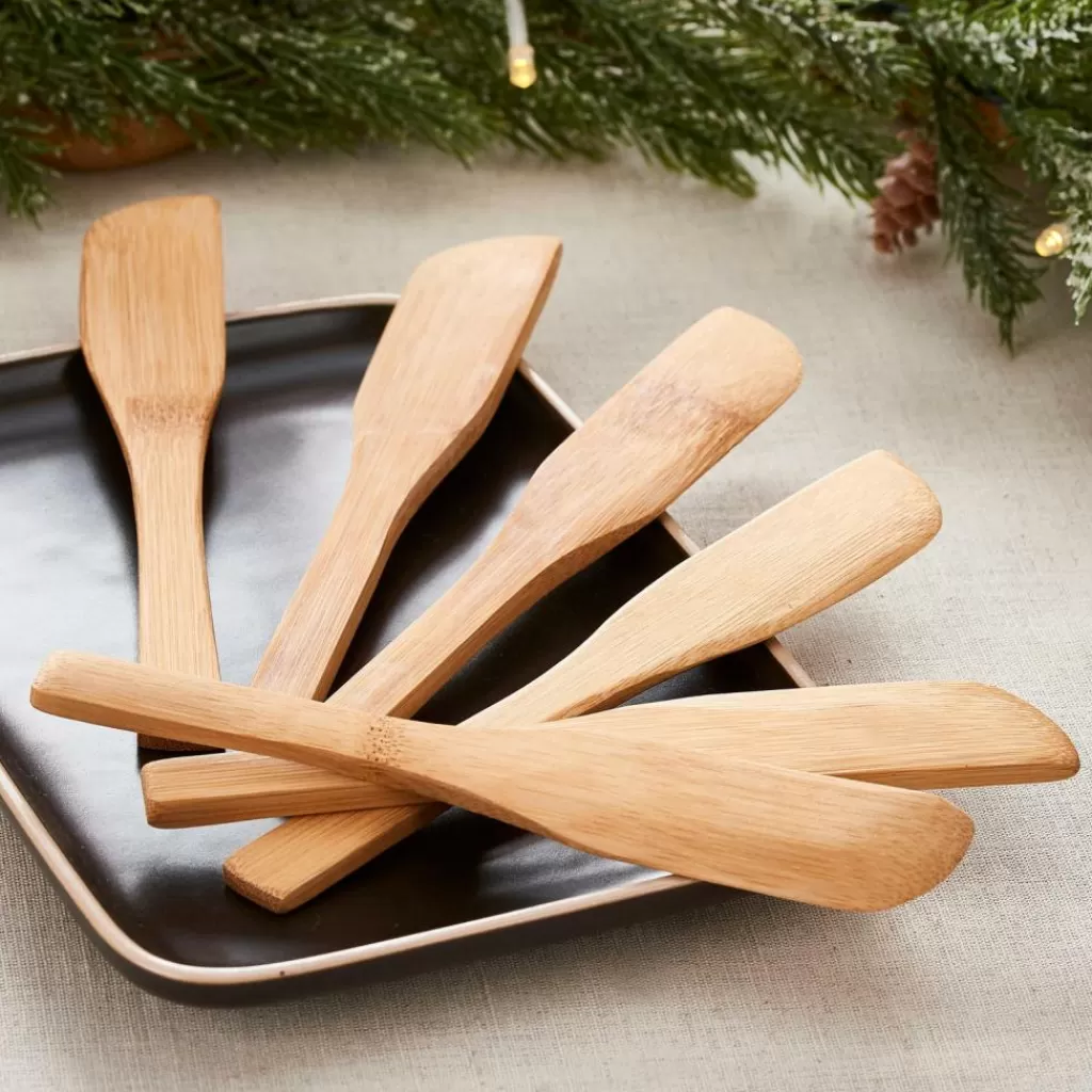 CASA BAMBOO Coltelli Tapa Set Di 6 Naturale- Coltelli Da Tagliare