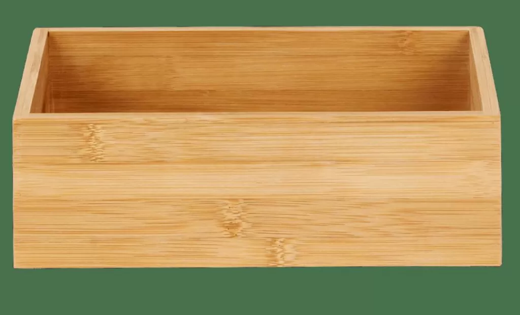 CASA BAMBOO Organiser Per Cassetto Naturale- Cesti Cassetto