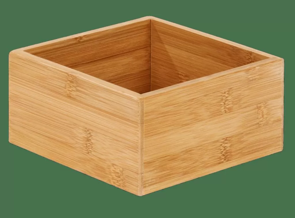 CASA BAMBOO Organiser Per Cassetto Naturale- Cesti Cassetto