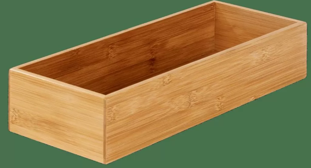 CASA BAMBOO Organiser Per Cassetto Naturale- Accessori Da Cucina