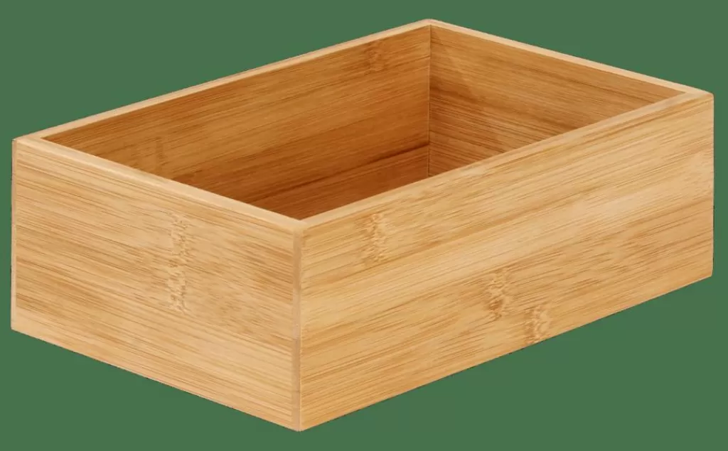 CASA BAMBOO Organiser Per Cassetto Naturale- Cesti Cassetto