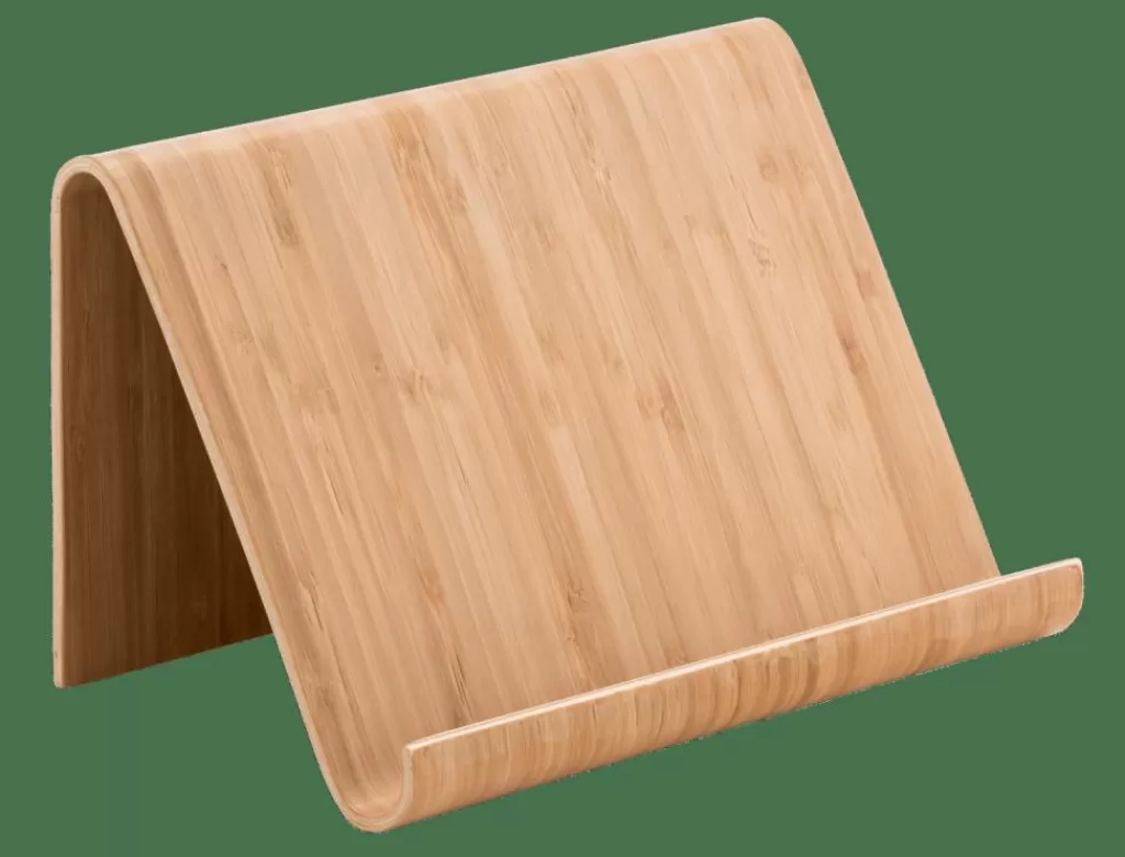 CASA BAMBUS Supporto Tablet Leggio Per Ricettario Naturale- Strumenti Da Cucina