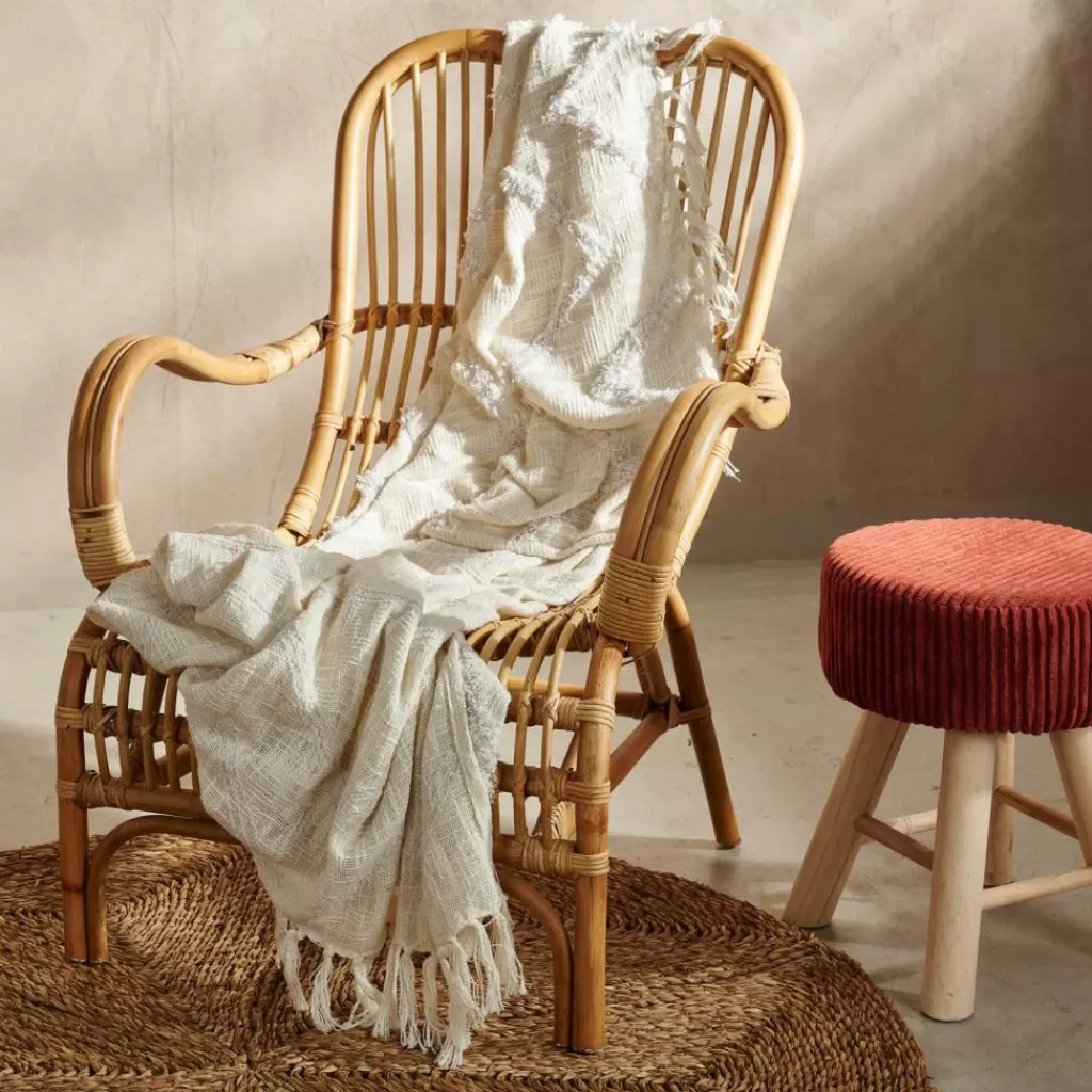 CASA BANDUNG Poltrona Lounge Naturale- Poltrone | Divani