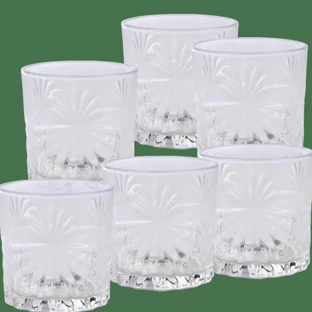 CASA BAR Bicchieri Set Da 6 Trasparente- Bicchieri Da Acqua