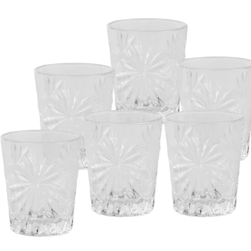 CASA BAR Bicchierino Set Da 6 Trasparente- Bicchieri Da Cocktail