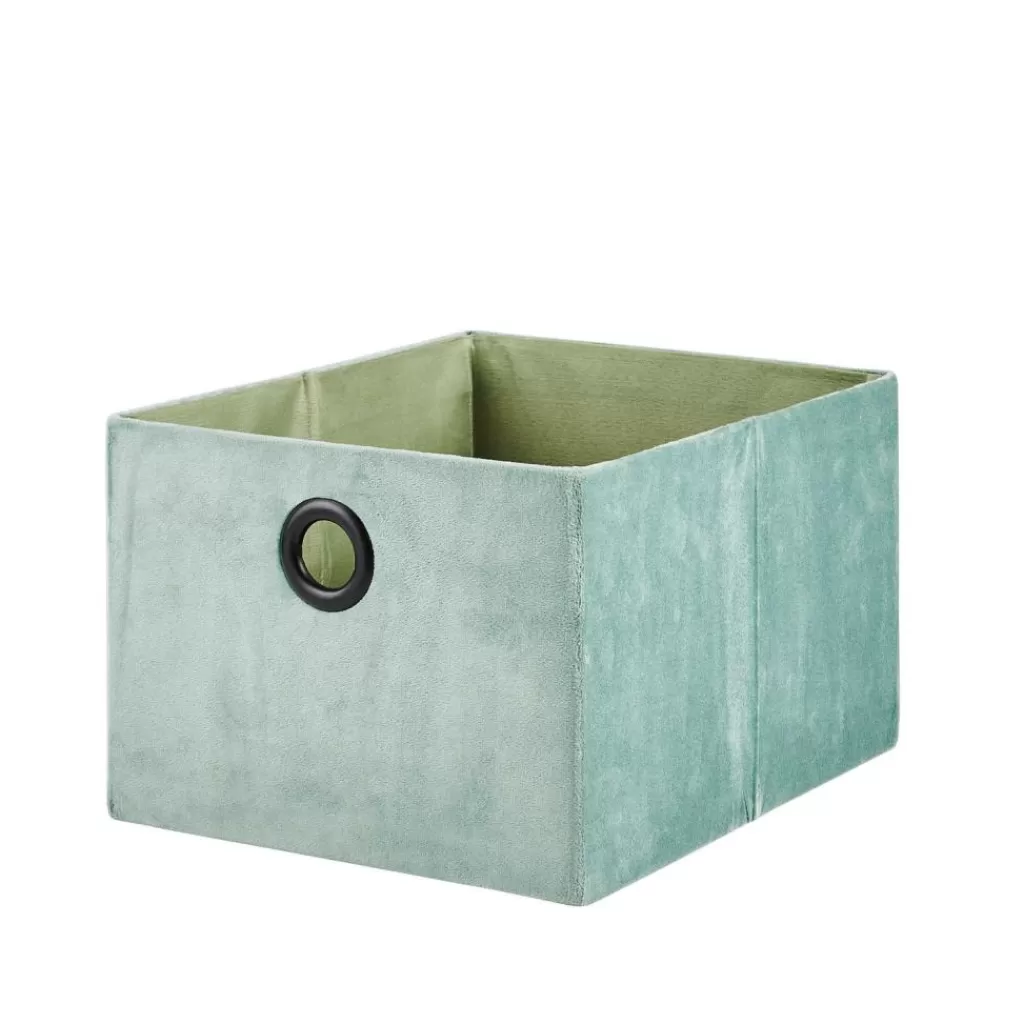 CASA BASIC Cesta Pieghevole Menta- Cesti Cassetto