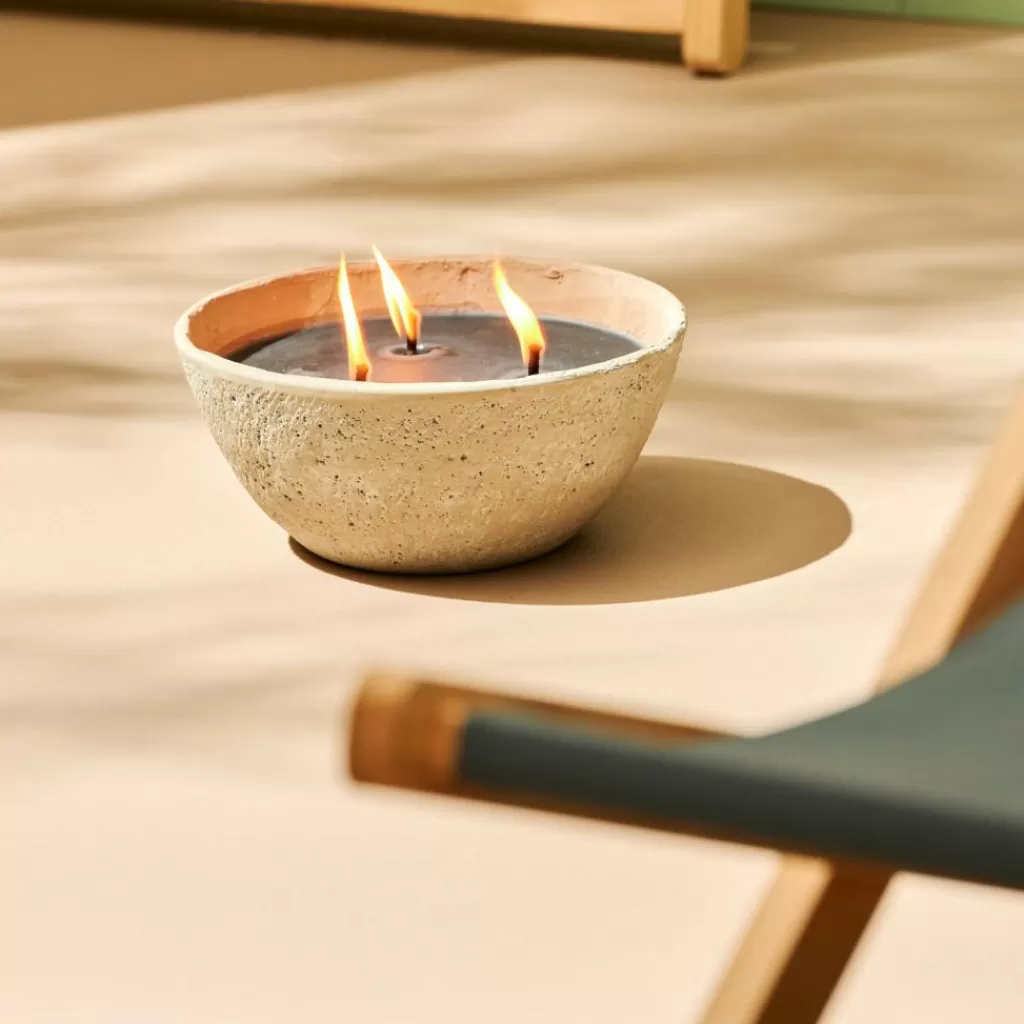 CASA BETON Candela Da Esterno Grigio- Candele Da Giardino
