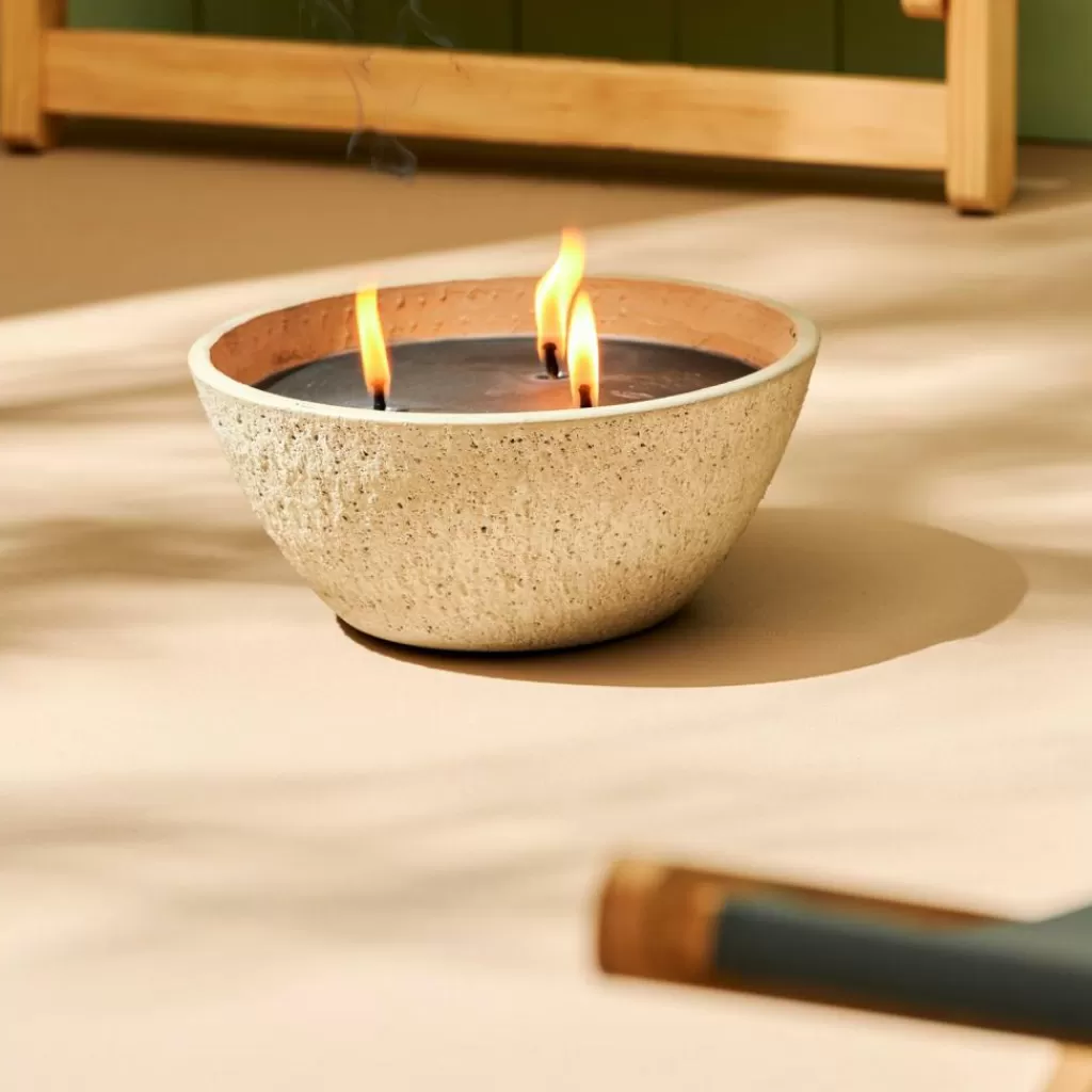CASA BETON Candela Da Esterno Grigio- Candele Da Giardino