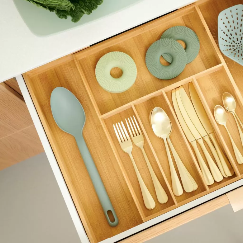 CASA BIOLINE Cucchiaio Da Portata Menta- Accessori Da Cucina