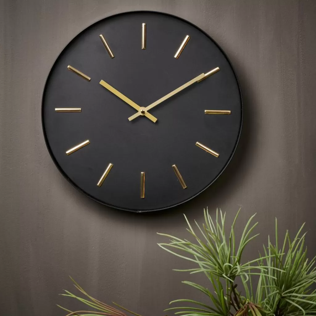 CASA BLACK Orologio Da Parete Nero- Orologi