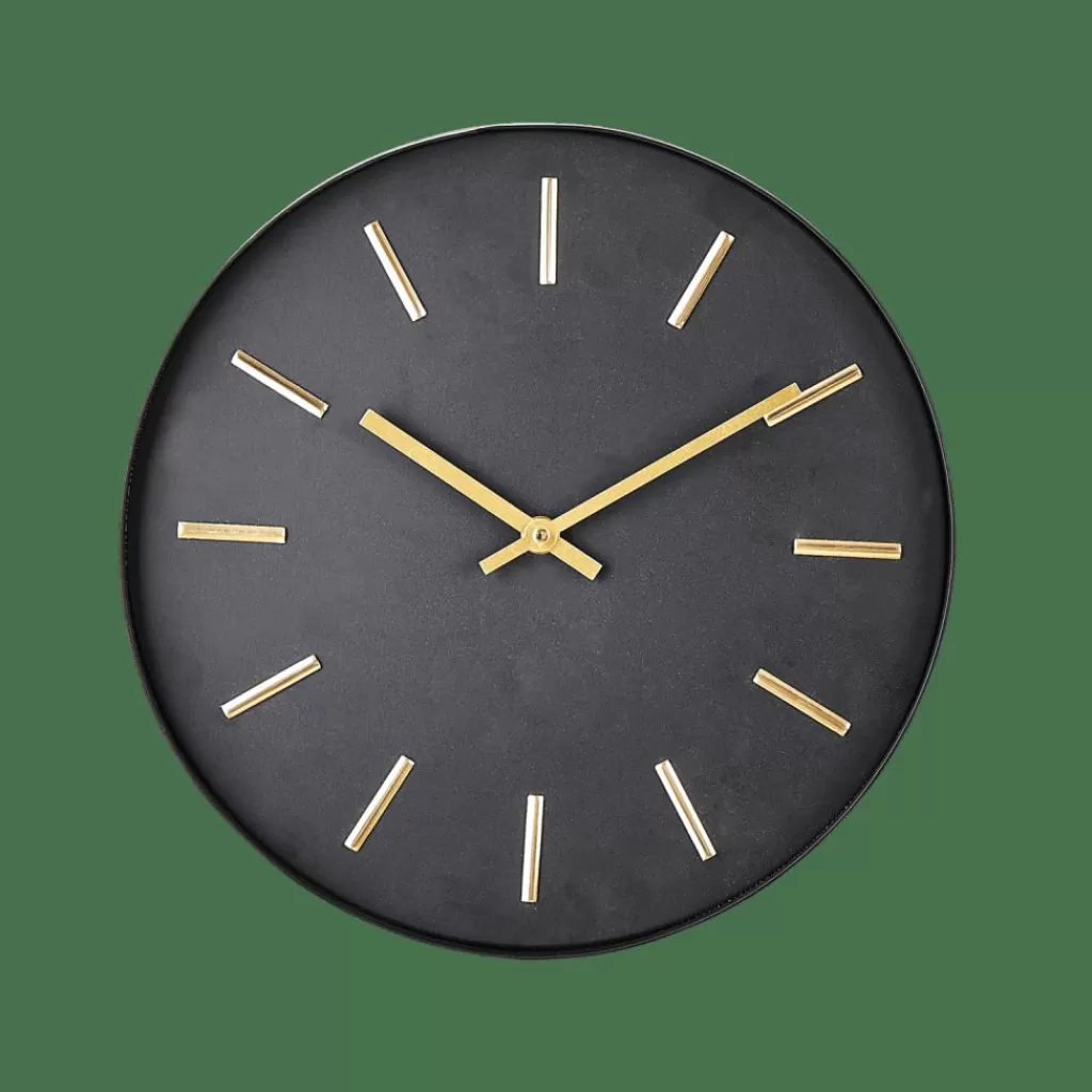 CASA BLACK Orologio Da Parete Nero- Orologi