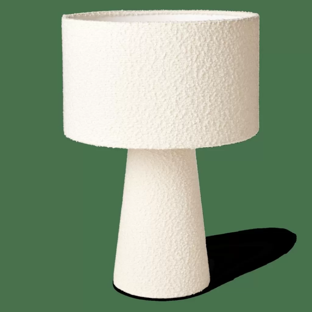 CASA BOUCLE LUME Lampada Da Tavolo Bianco- Lampade Da Tavolo