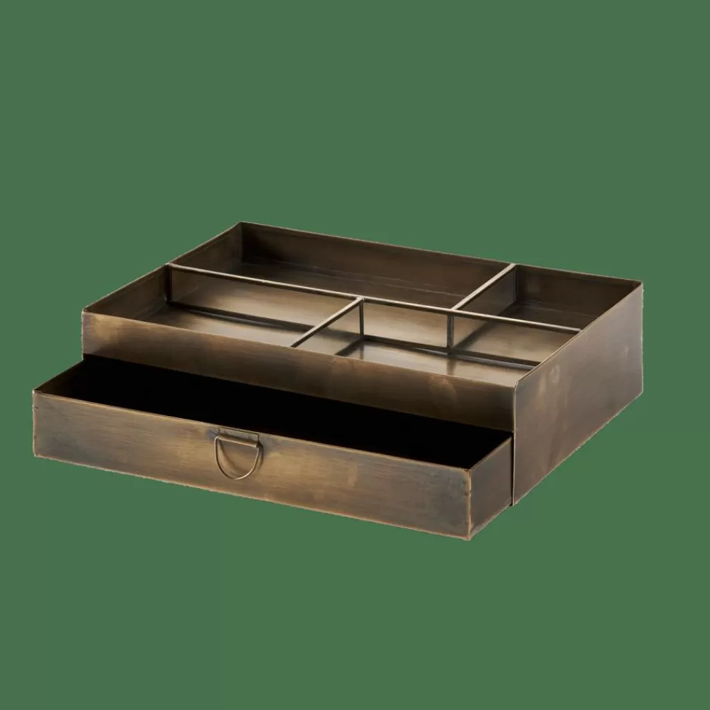 CASA BRASS Portaoggetti Bronzo- Scatole | Portadocumenti
