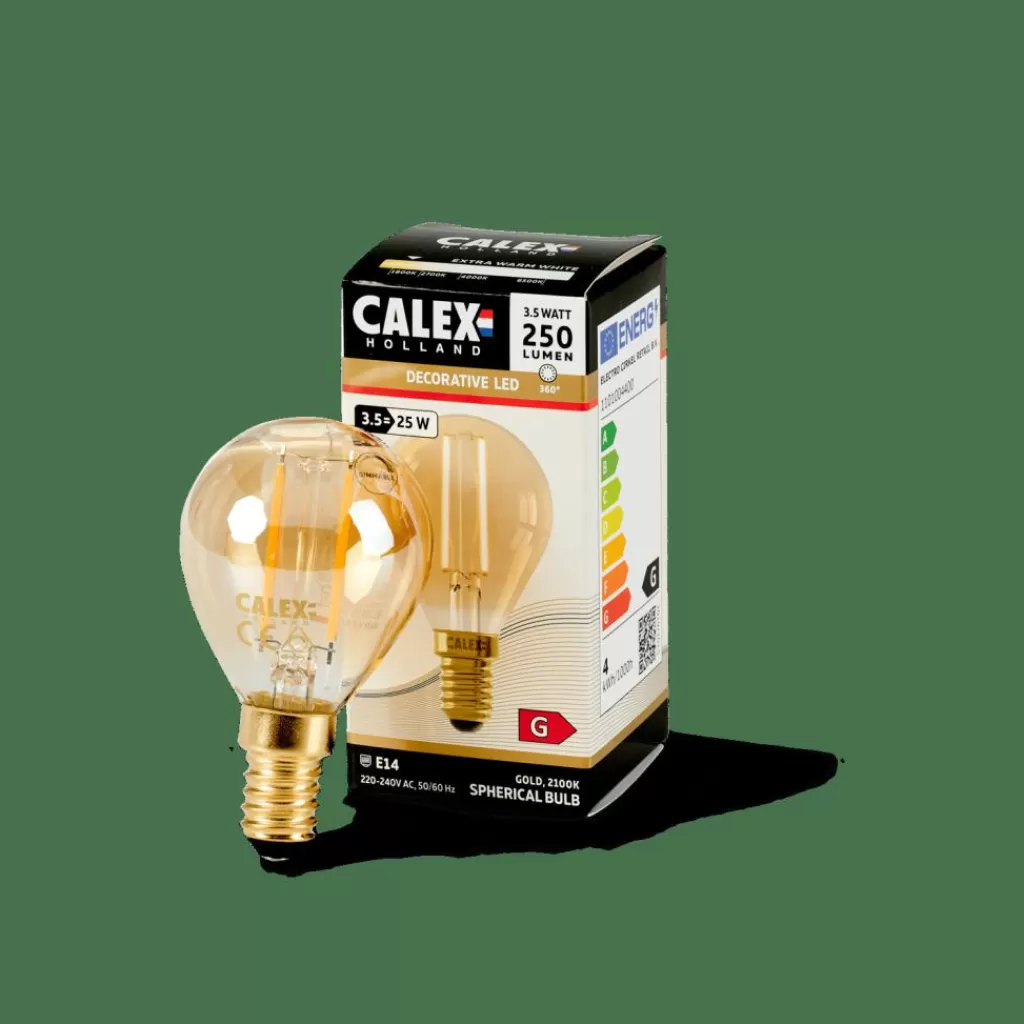 CASA CALEX Lampadina E14 Dorato- Lampade Led