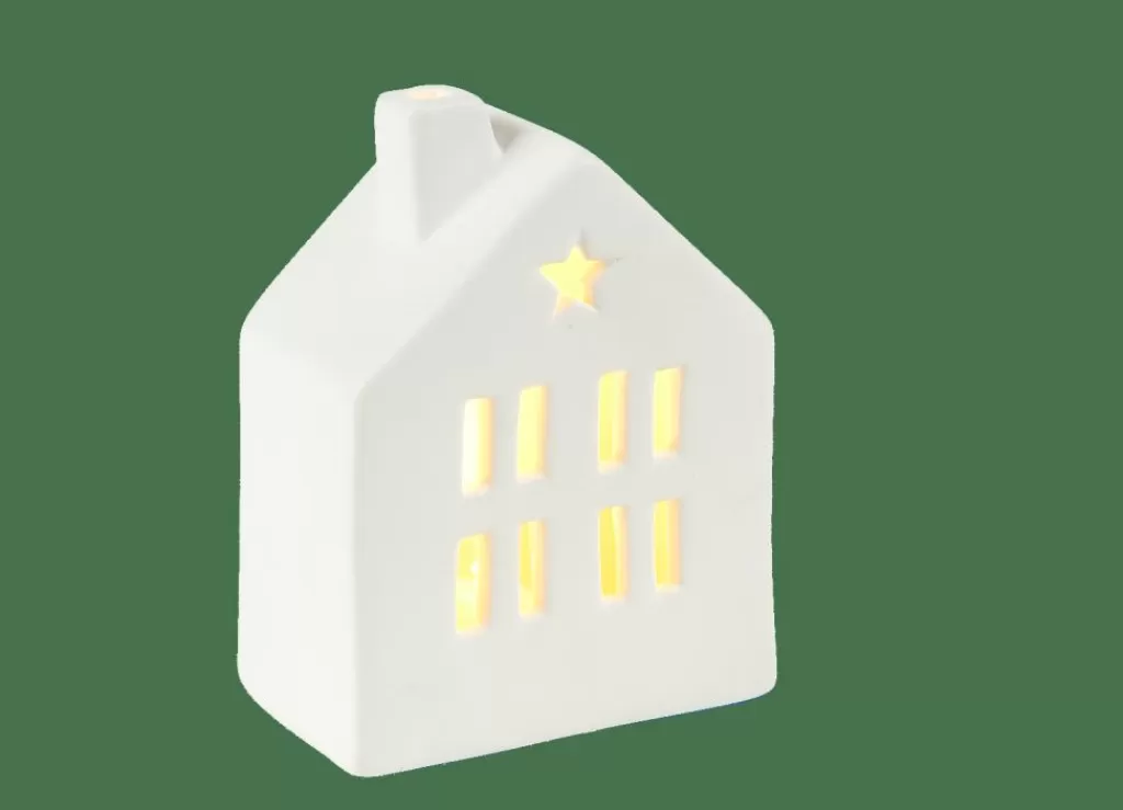CASA CASITA Decorazione Con Luci Led Bianco- Autunno | Lampade Led