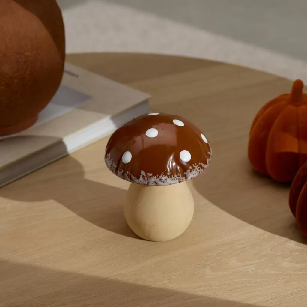 CASA CERAMIC Fungo Marrone- Autunno
