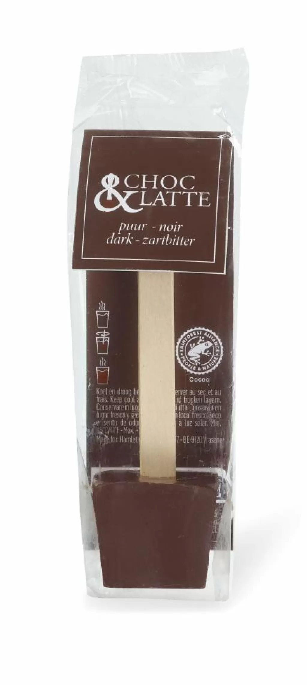 CASA CHOC & LATTE Stecco Di Cioccolato Marrone Chiaro- Generi Alimentari