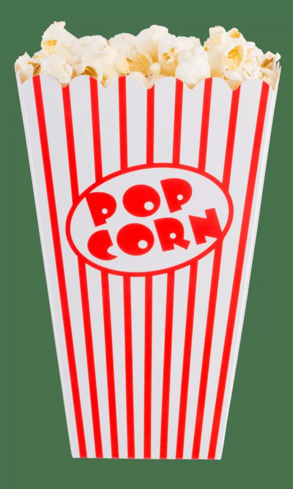 CASA CINEMA Bicchiere Popcorn Set Di 8 Bianco, Rosso- Accessori Da Cucina