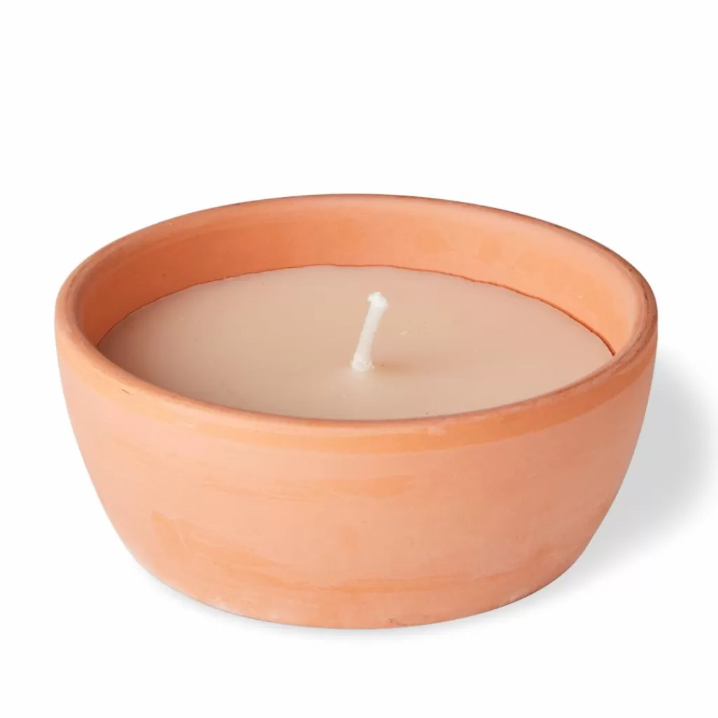 CASA CITRONELLA Candela Da Esterno Arancione- Candele Da Giardino