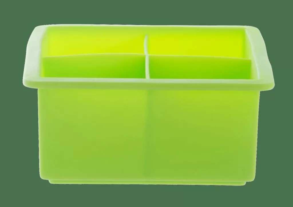 CASA COCKTAIL Stampo Per Cubetti Di Ghiaccio Verde- Accessori Per Cocktail
