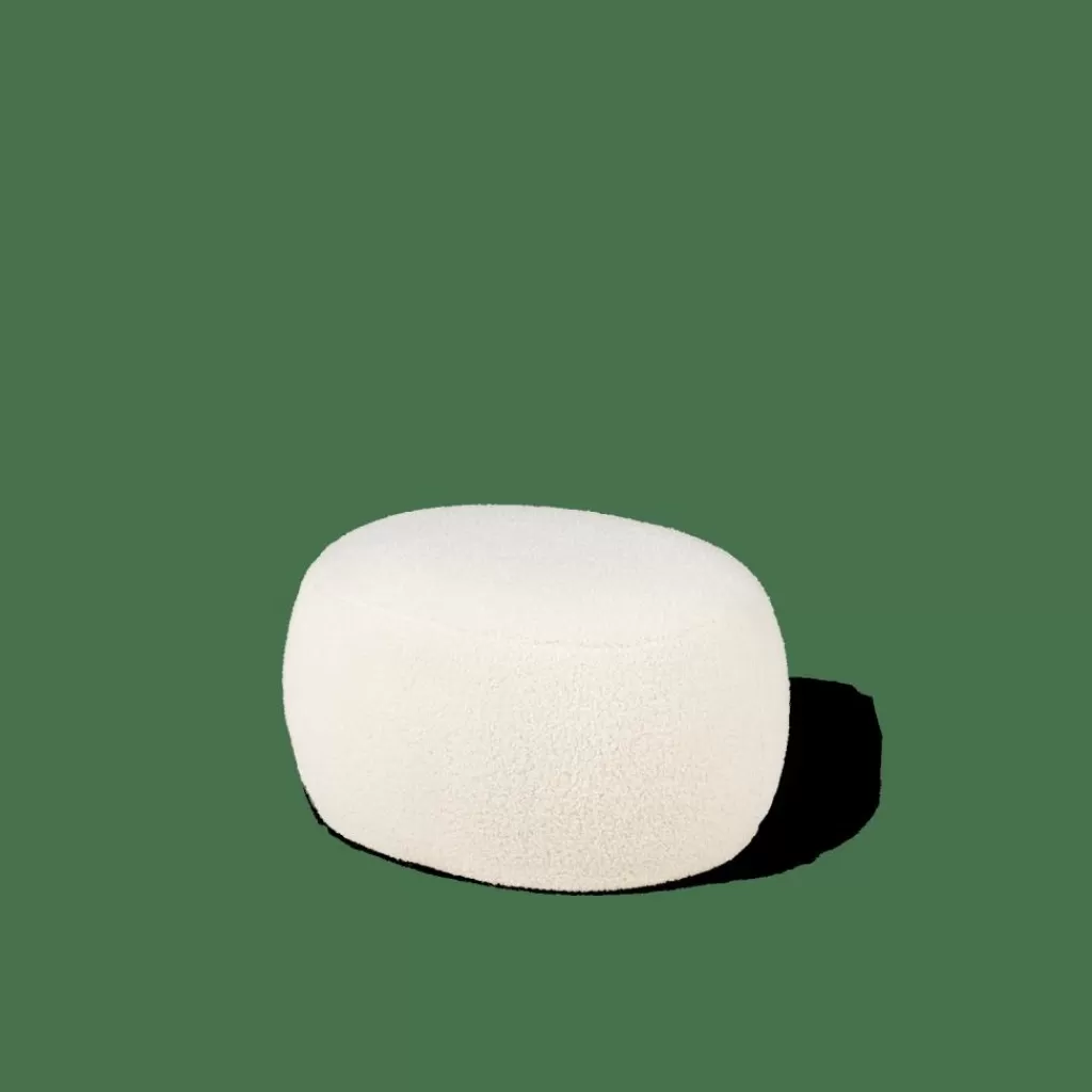 CASA COCO Pouf Bianco- Pouf