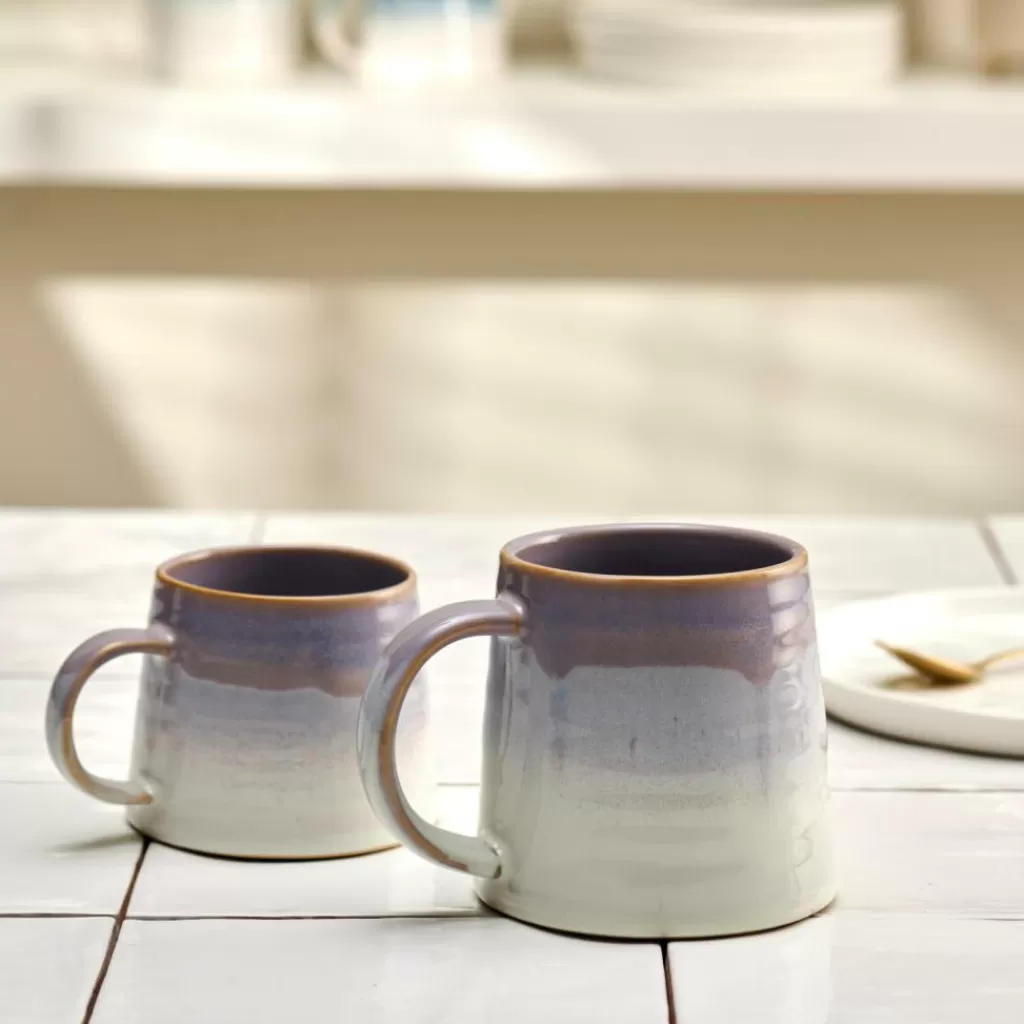 CASA CORA Tazza Verde, Viola- Mug