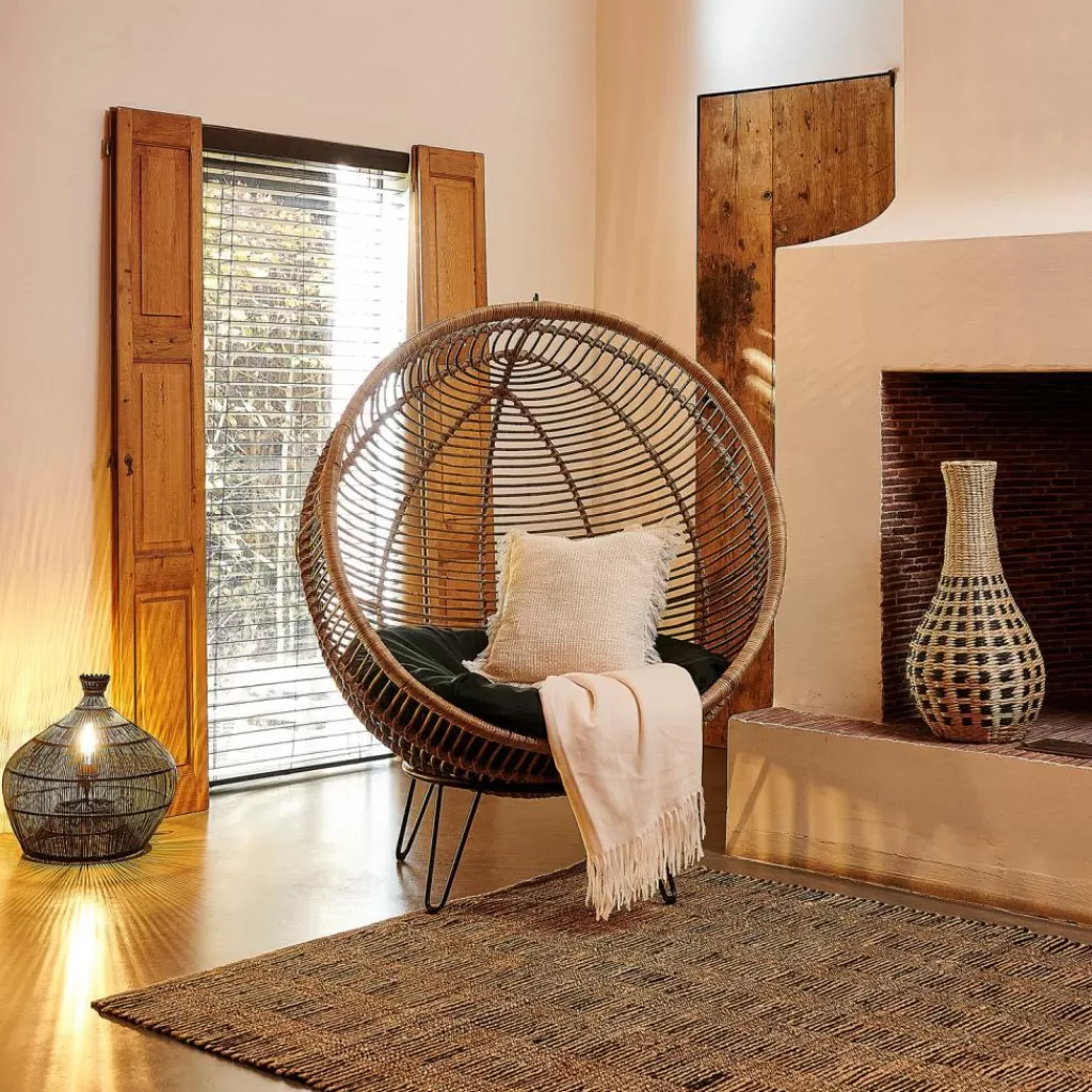 CASA COZIE Poltrona Lounge Naturale- Poltrone | Divani