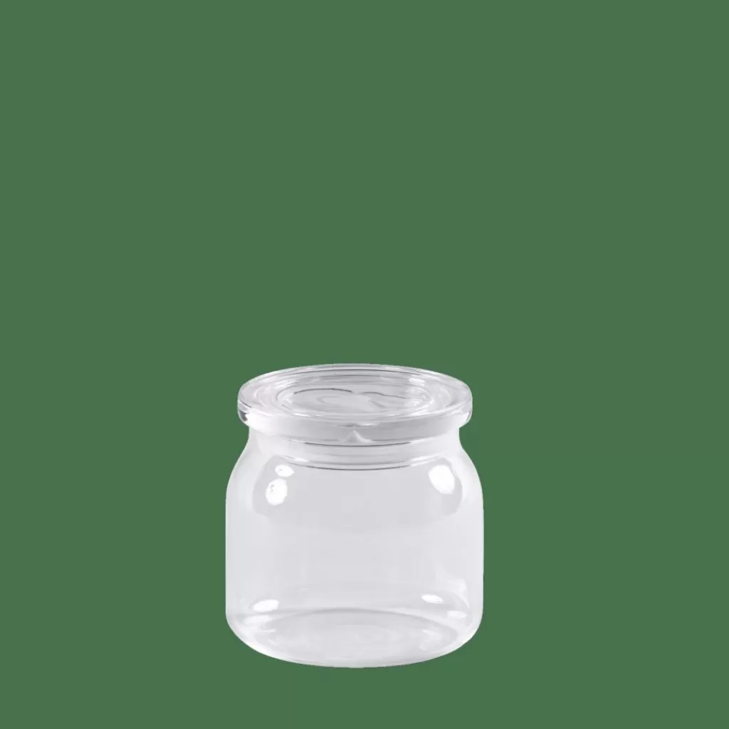 CASA CRYSTAL Contenitore Vivande Con Coperchio Trasparente- Barattoli