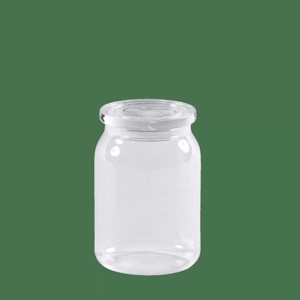 CASA CRYSTAL Contenitore Vivande Con Coperchio Trasparente- Barattoli