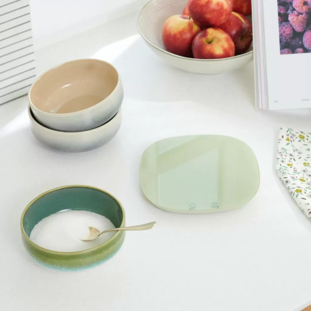 CASA CUISINO Bilancia Da Cucina Verde- Strumenti Da Cucina