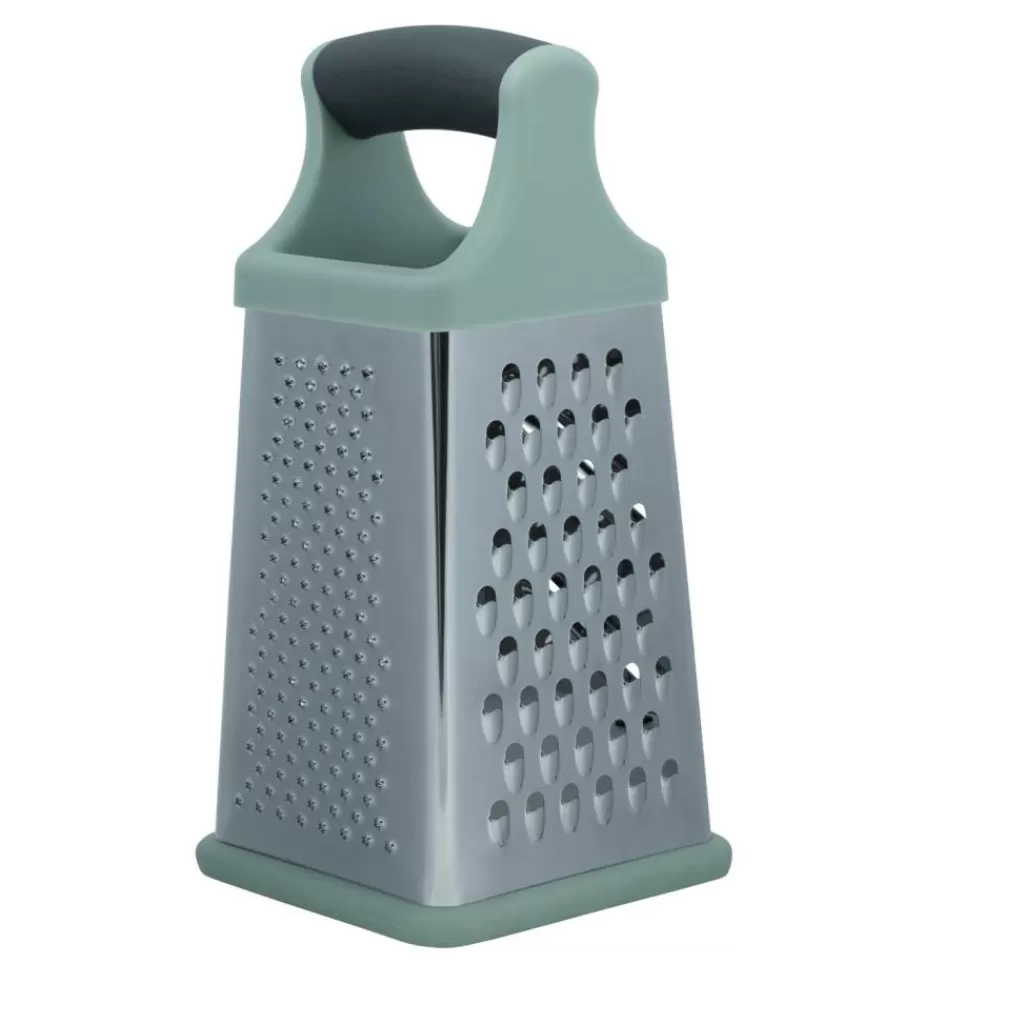 CASA CUISINO Grattugia A Torre Con Cassetto Menta- Strumenti Da Cucina