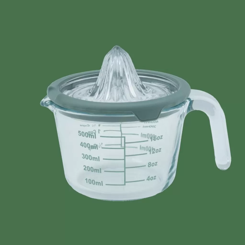 CASA CUISINO Spremiagrumi 500 Ml Verde, Trasparente- Spremere