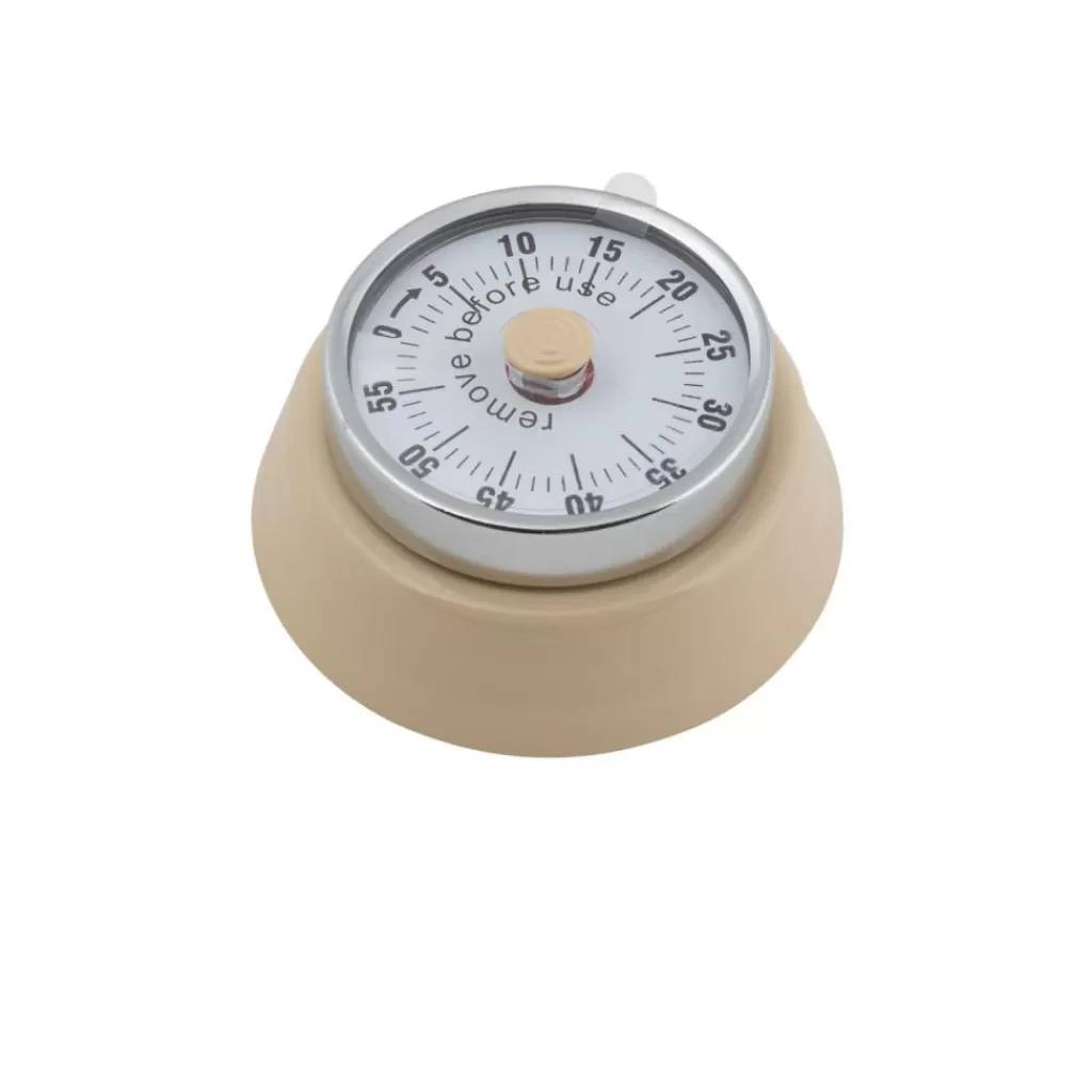 CASA CUISINO Timer Retro Con Calamita Sabbia- Calamite