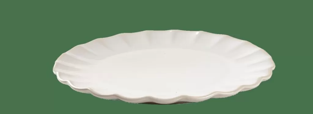 CASA DAHLIA Piatto Bianco- Piatti