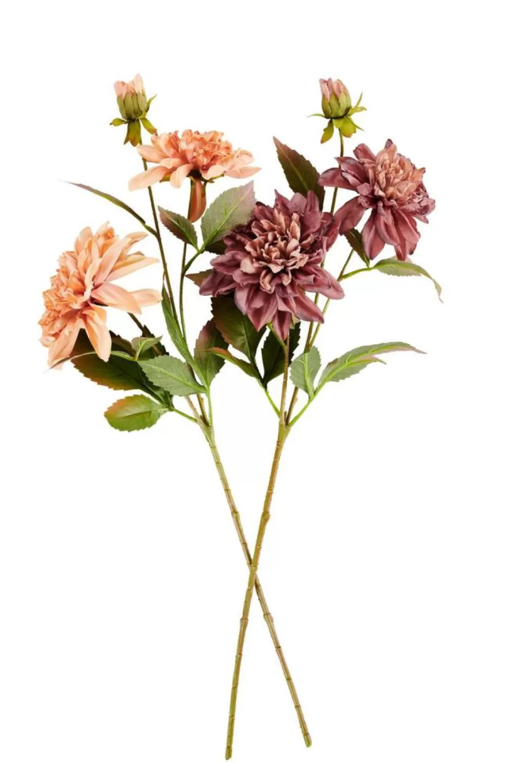 CASA DAHLIA Ramo Fiorito Rosa Pesca- Fiori Artificiali