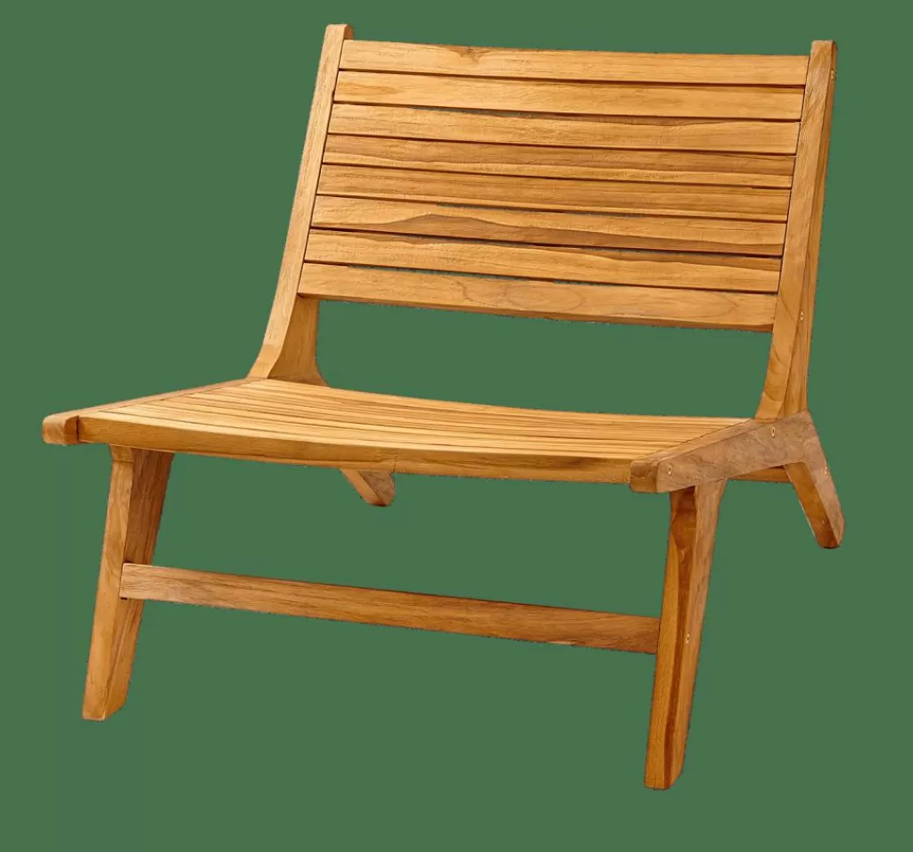 CASA DARMA Sedia Lounge Naturale- Sedie Lounge