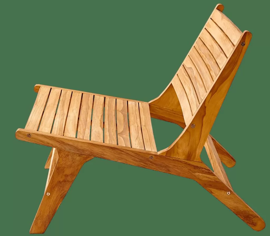 CASA DARMA Sedia Lounge Naturale- Sedie Lounge