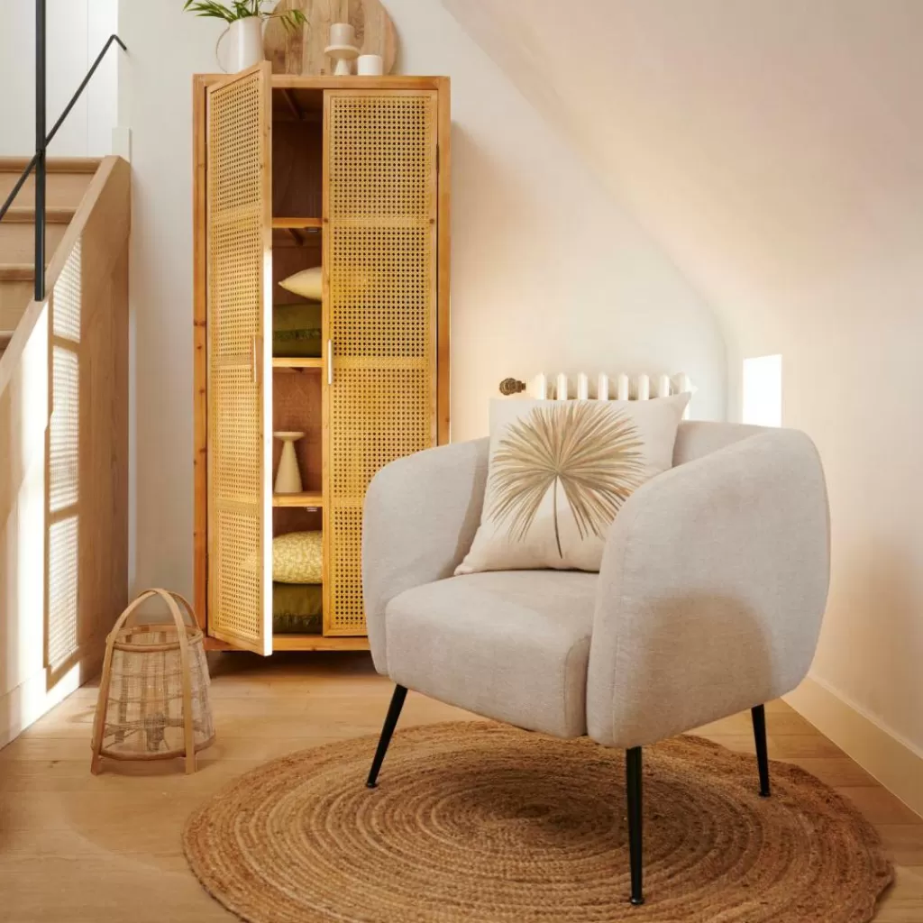 CASA DAVI Poltrona Bianco Antico- Poltrone | Divani