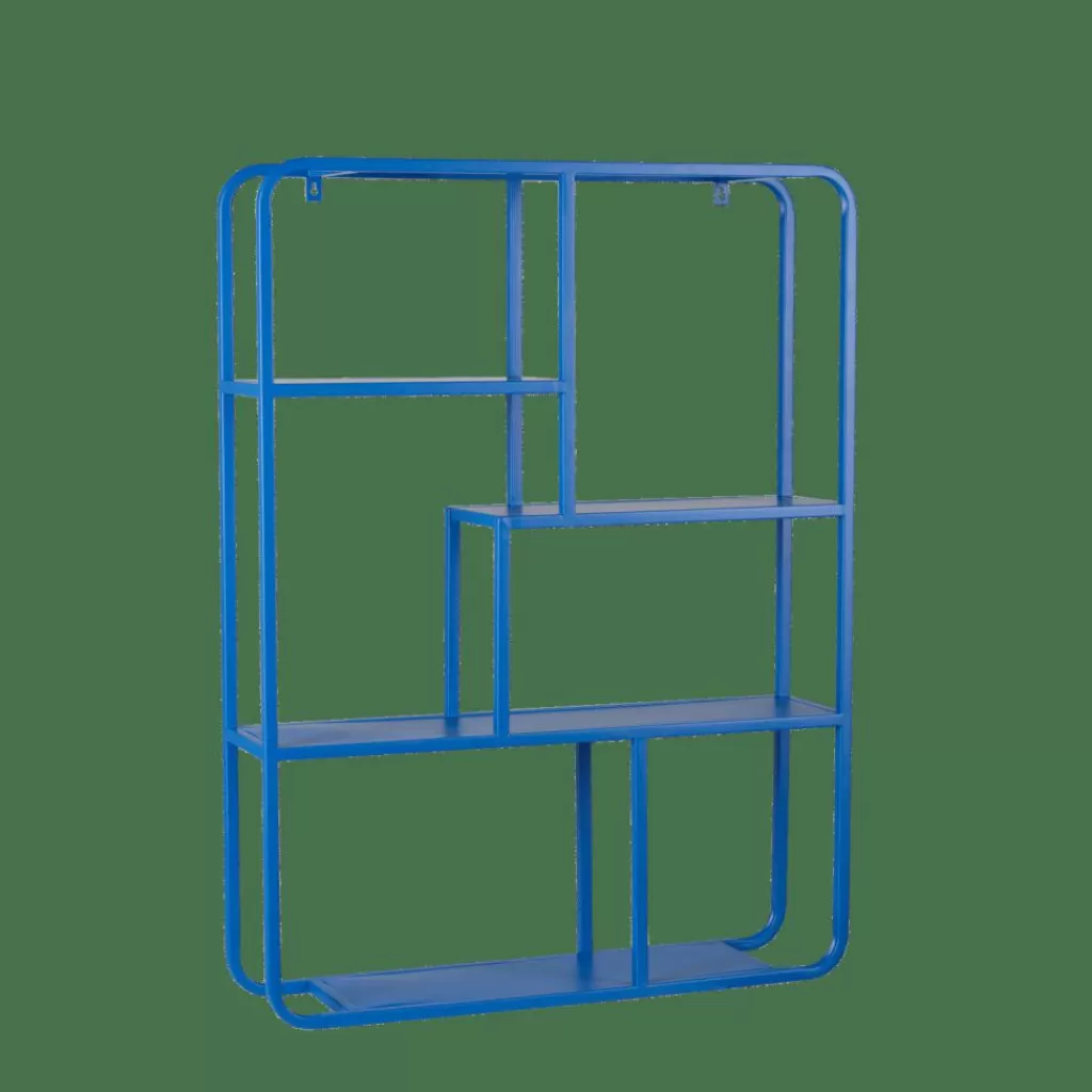 CASA DAX Scaffale Pensile Blu Blu- Scaffali Da Parete