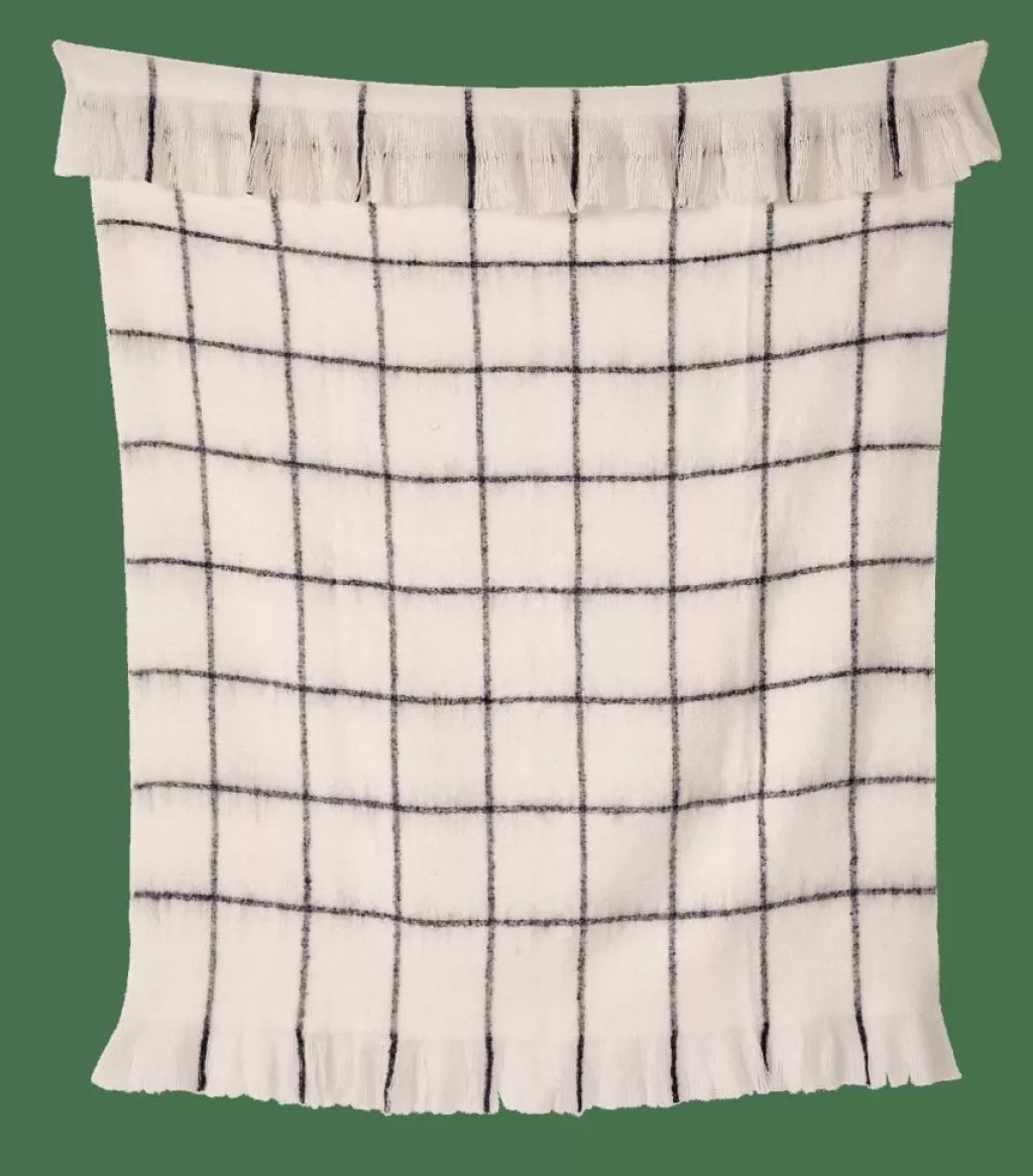CASA DIAMA Plaid Bianco- Plaid